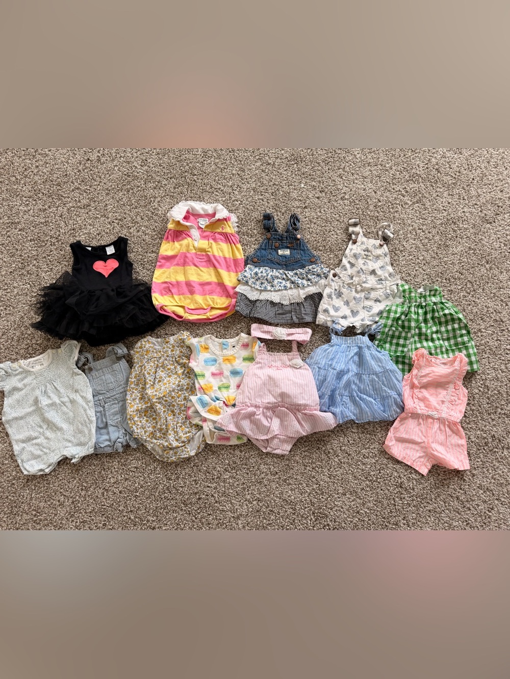 Baby Summer Clothing bundle 3-9 months
